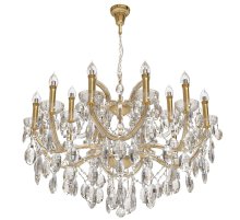 Подвесная люстра Crystal Lux Hollywood SP12+6 Gold Подвесная люстра Crystal Lux Hollywood SP12+6 Gold