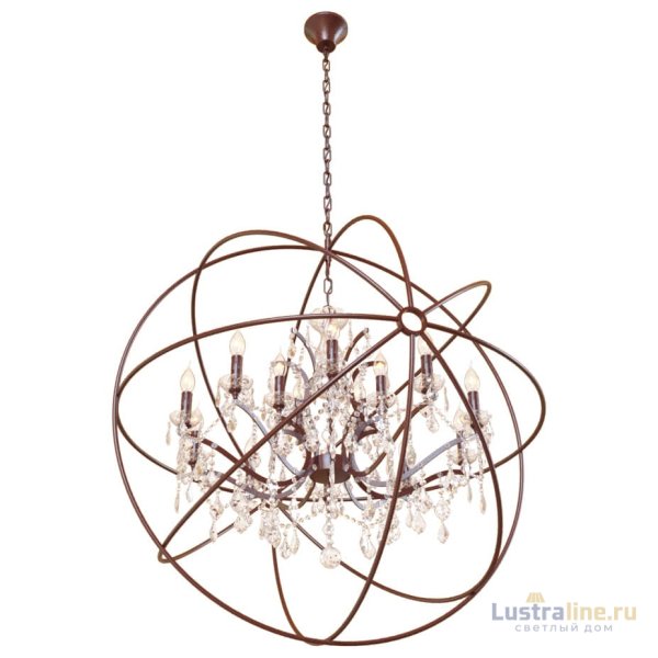 Подвесная люстра LOFT IT Foucaults orb crystal Loft1897/15 Подвесная люстра LOFT IT Foucaults orb crystal Loft1897/15