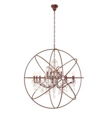 Подвесная люстра LOFT IT Foucaults orb crystal Loft1897/15