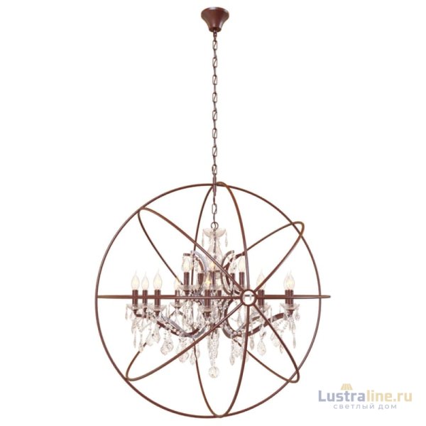 Подвесная люстра LOFT IT Foucaults orb crystal Loft1897/15 Подвесная люстра LOFT IT Foucaults orb crystal Loft1897/15