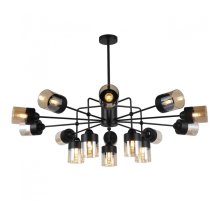 Люстра на штанге IMEX MD.74785-15-S-BK