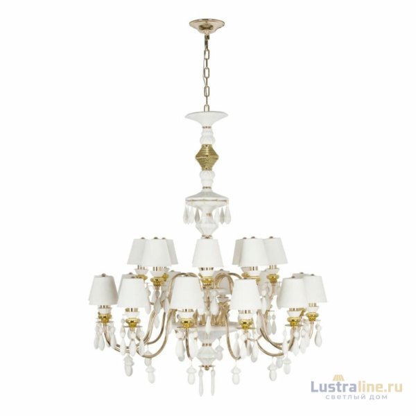 Подвесная люстра Loft IT Grace 10203/12+8 White Подвесная люстра Loft IT Grace 10203/12+8 White