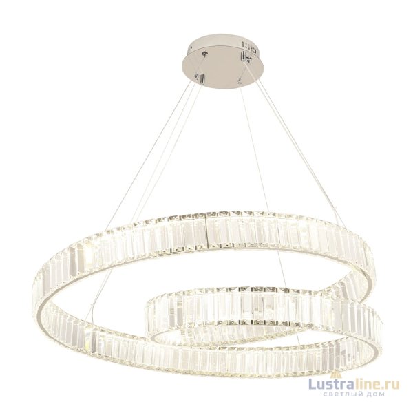 Подвесная люстра Crystal Lux MUSIKA SP120W LED CHROME