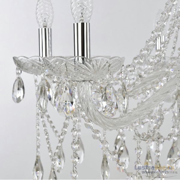 Подвесная люстра Bohemia Ivele Crystal 1413/10/300 Ni