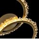 Потолочная люстра Delight Collection Quartz Halo MX20020154-2A satin gold