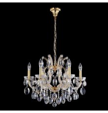 Подвесная люстра Crystal Lux Hollywood SP6 Gold