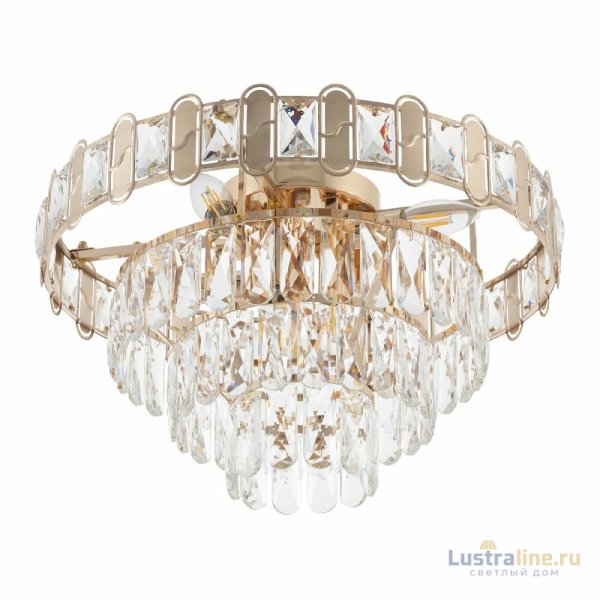 Потолочная люстра Arte Milano Sorrento 378109/7/470 GD Потолочная люстра Arte Milano Sorrento 378109/7/470 GD