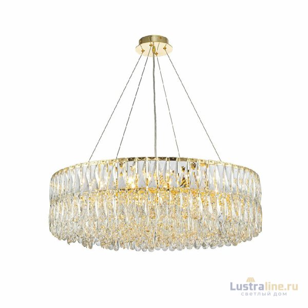 Подвесная люстра Indigo Vortice 12050/18P Gold V000598
