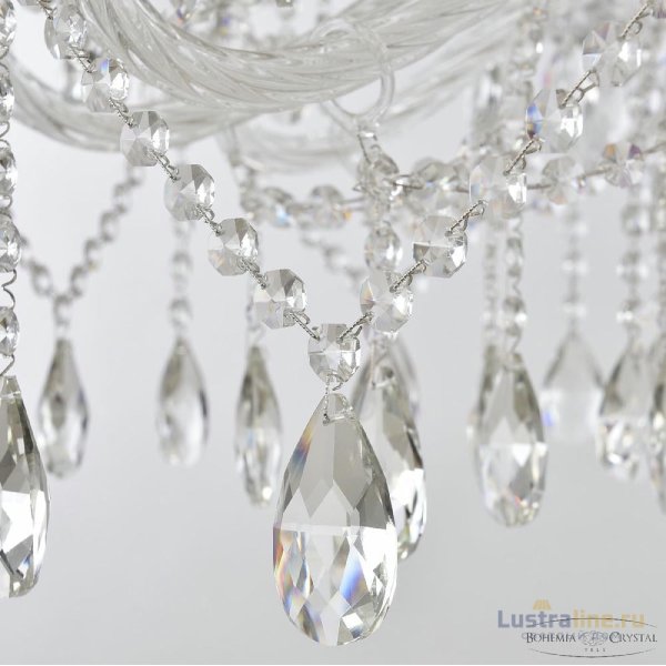 Подвесная люстра Bohemia Ivele Crystal 1413/10/300 Ni