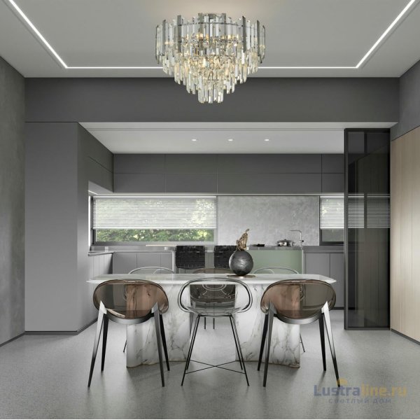 Потолочная люстра Arte Milano Sorrento 374409/9/60/570 CR Потолочная люстра Arte Milano Sorrento 374409/9/60/570 CR