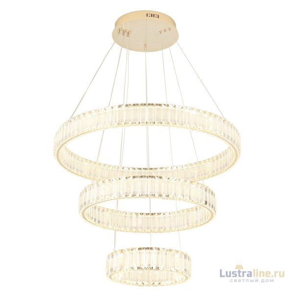 Подвесная люстра Crystal Lux MUSIKA SP150W LED GOLD