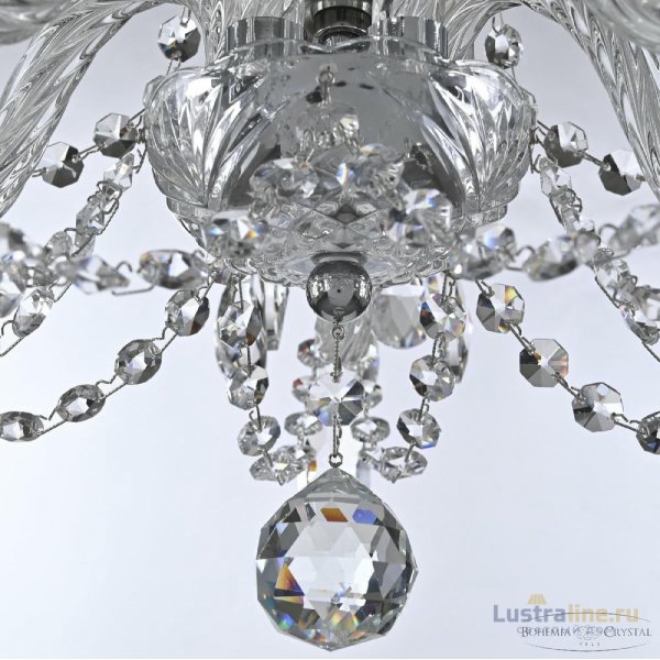 Подвесная люстра Bohemia Ivele Crystal 101/5/141 Ni Подвесная люстра Bohemia Ivele Crystal 101/5/141 Ni