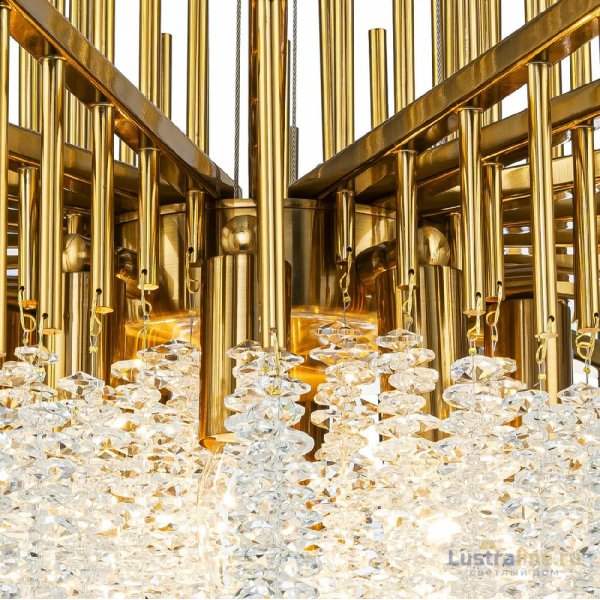 Подвесная люстра Indigo Cappella 12052/10P Gold V000603 Подвесная люстра Indigo Cappella 12052/10P Gold V000603