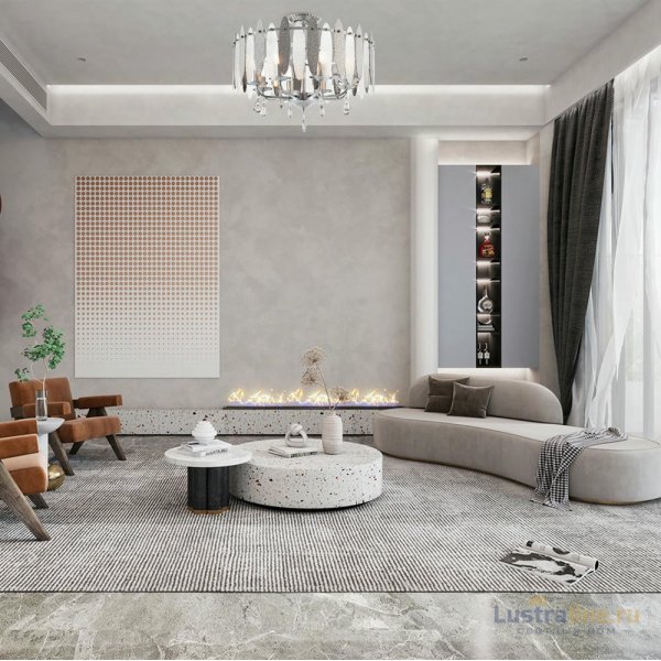 Потолочная люстра Arte Milano Sorrento 374309/8/80/570 CR