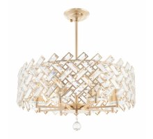 Люстра на штанге Arte Milano Sorrento 377019/8/300/570 GD