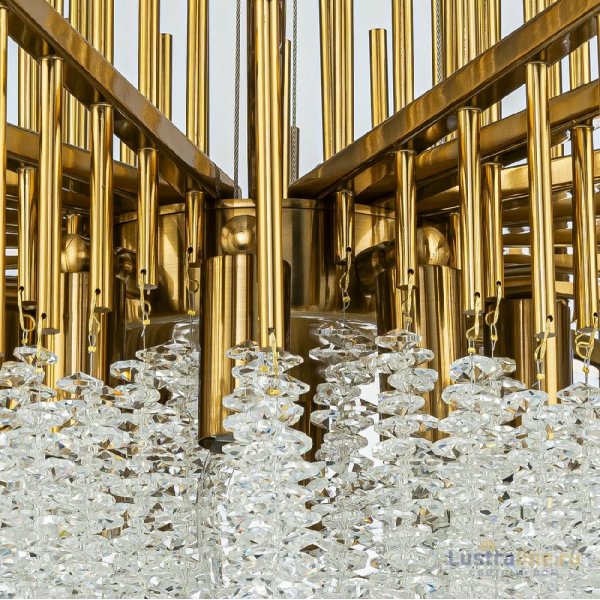 Подвесная люстра Indigo Cappella 12052/10P Gold V000603 Подвесная люстра Indigo Cappella 12052/10P Gold V000603