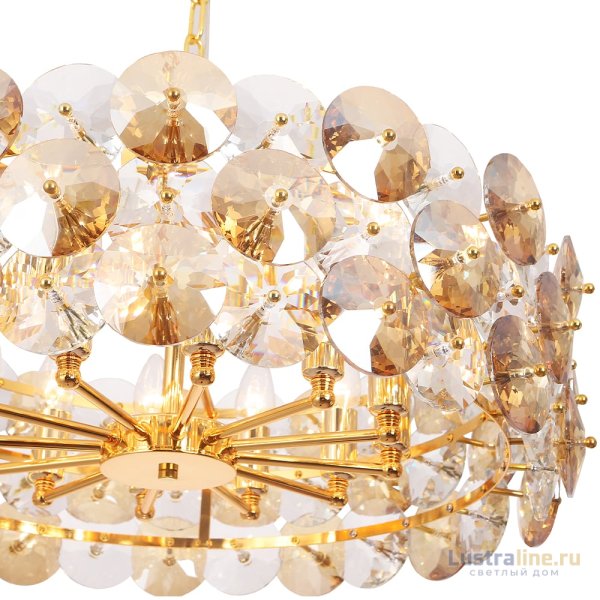 Подвесная люстра Crystal Lux CRYSTAL SP12 GOLD