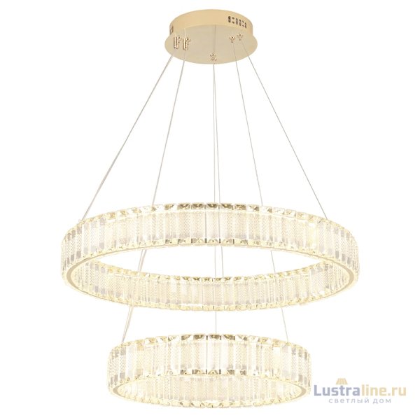Подвесная люстра Crystal Lux MUSIKA SP100W LED GOLD
