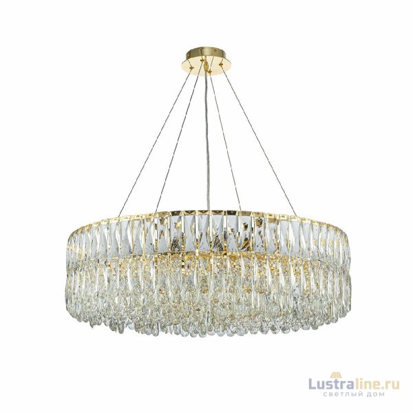 Подвесная люстра Indigo Vortice 12050/18P Gold V000598