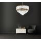 Подвесная люстра Lumina Deco Funneli LDP 6003-500 WT+F.GD
