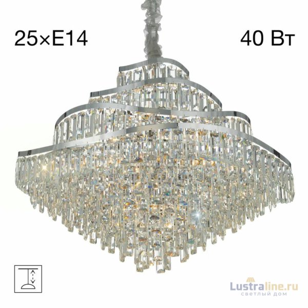 Подвесная люстра Citilux Naiad CL315191