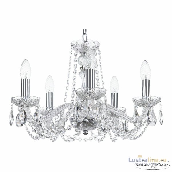 Подвесная люстра Bohemia Ivele Crystal 119/5/165 Ni
