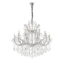 Подвесная люстра iLamp Diamond 6071-18 CR+CL
