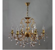 Подвесная люстра Ambiente Alicante 8888/6 AB Tear drop