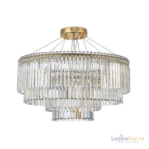 Подвесная люстра Arti Lampadari Ovindoli L 1.5.80+40.101 G Подвесная люстра Arti Lampadari Ovindoli L 1.5.80+40.101 G