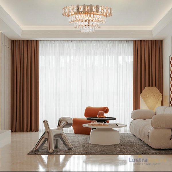 Потолочная люстра Arte Milano Sorrento 378109/8/570 GD