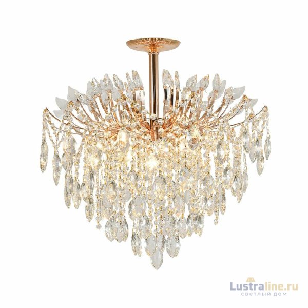 Люстра на штанге Escada Dimosari 2104/8P Gold