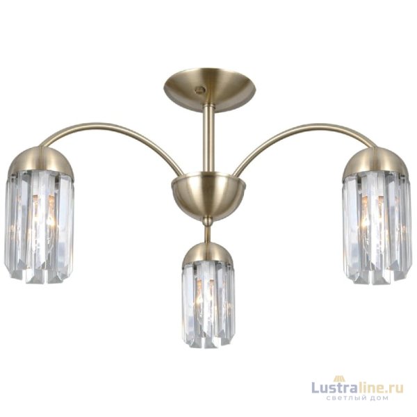 Люстра на штанге Illumico IL0599-3CSQ-24 AB LYRA