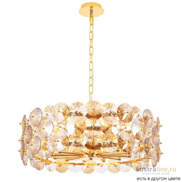 Подвесная люстра Crystal Lux CRYSTAL SP12 GOLD