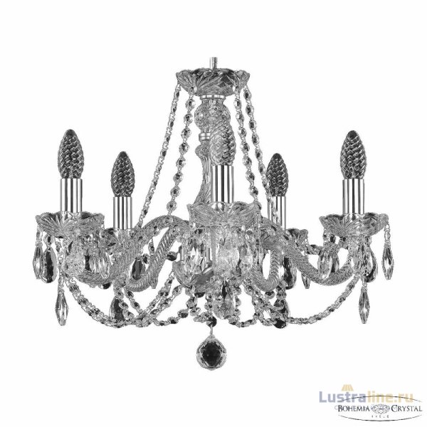 Подвесная люстра Bohemia Ivele Crystal 101/5/165 Ni Подвесная люстра Bohemia Ivele Crystal 101/5/165 Ni