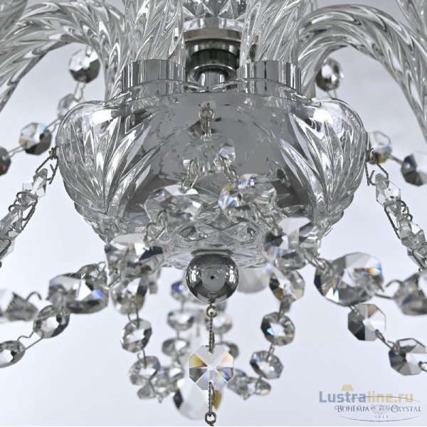 Подвесная люстра Bohemia Ivele Crystal 101/5/141 Ni Подвесная люстра Bohemia Ivele Crystal 101/5/141 Ni