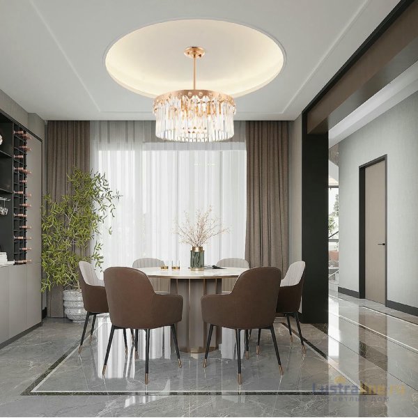 Люстра на штанге Arte Milano Sorrento 378909/6/300/490 GD Люстра на штанге Arte Milano Sorrento 378909/6/300/490 GD