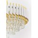 Подвесная люстра Lumina Deco Funneli LDP 6003-500 WT+F.GD