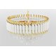 Подвесная люстра Lumina Deco Funneli LDP 6003-500 WT+F.GD