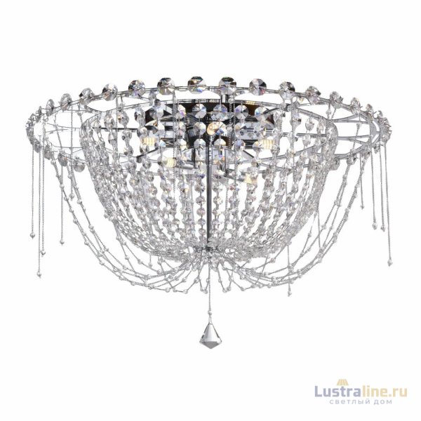 Потолочная люстра Delight Collection MX8319-6A chrome Потолочная люстра Delight Collection MX8319-6A chrome