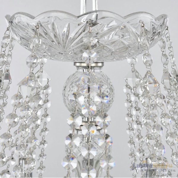 Подвесная люстра Bohemia Ivele Crystal 1413/10/300 Ni