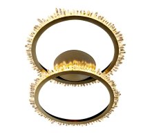 Потолочная люстра Delight Collection Quartz Halo MX20020154-2A satin gold