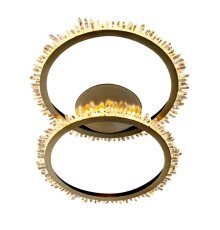 Потолочная люстра Delight Collection Quartz Halo MX20020154-2A satin gold