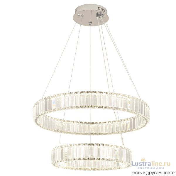 Подвесная люстра Crystal Lux MUSIKA SP100W LED CHROME Подвесная люстра Crystal Lux MUSIKA SP100W LED CHROME