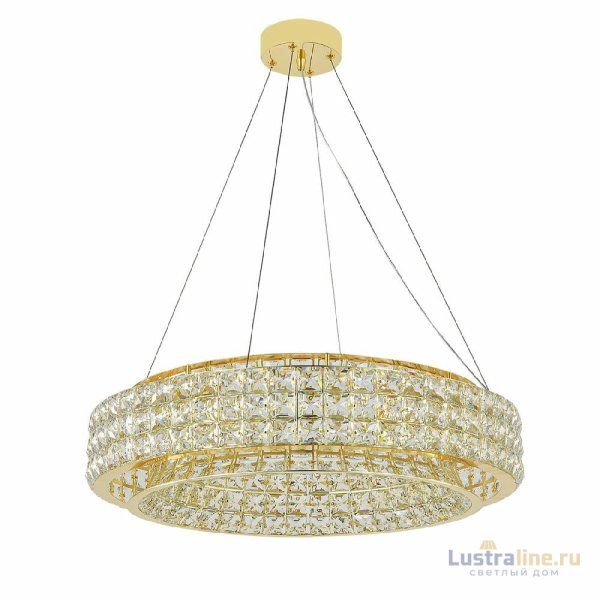 Подвесная люстра Indigo Valore 12044/B/1P Gold V000099L