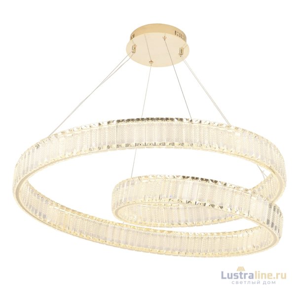 Подвесная люстра Crystal Lux MUSIKA SP120W LED GOLD
