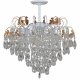 Люстра на штанге Reluce 96028-0.3-07 WH+GOLD PN
