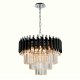 Подвесная люстра Natali Kovaltseva DARIAN 76017/5C CHROME BLACK