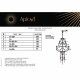 Каскадная люстра Aployt Alessio APL.858.03.31