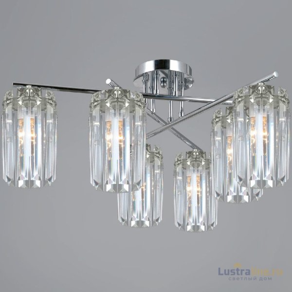 Потолочная люстра Illumico IL3566-6CSQ-24 CR LYRA