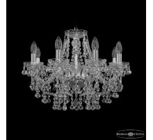 Подвесная люстра Bohemia Ivele Crystal 1409/8/195 Ni